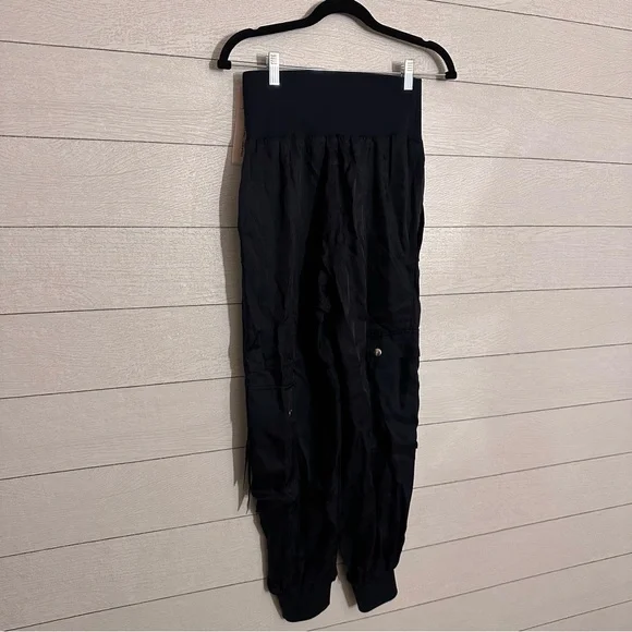 NWT Cinq à Sept Navy HARMONY PARACHUTE PANT XS - Picture 5 of 10